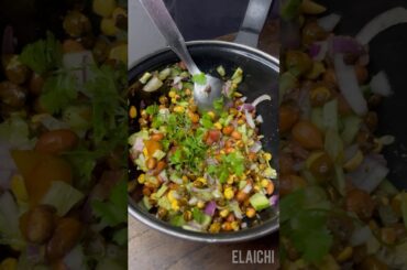 Super Healthy High protein salad #salad #protein chat#Healthy chat #instantsnacks