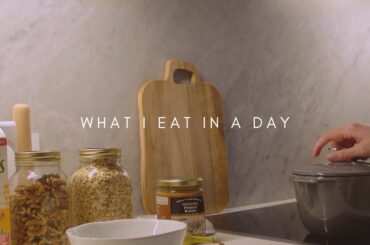 What I eat in a day | healthy winter recipes *simple & cozy*