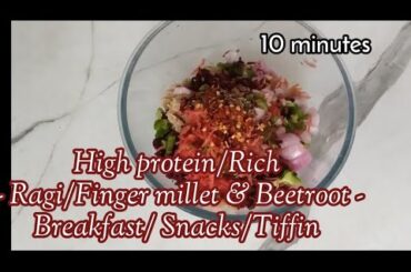 Quick & Healthy Ragi Cutlet Recipe | Easy Tiffin Snack for Kids | Nutritious Breakfast Ideas