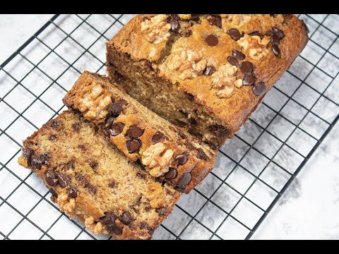 Simple chocolate chip banana bread recipe | Healthy chocolate chip banana bread recipe Simple chocolate chip banana bread recipe | Healthy chocolate chip banana bread recipe