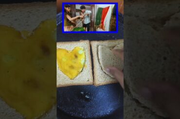 Healthy bread omelet breakfast Recipe #shorts #shortsfeed #trending #youtubeshorts