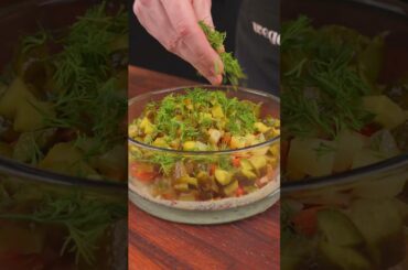 Poland’s Famous Salad, Now Roasted! #asmrcooking