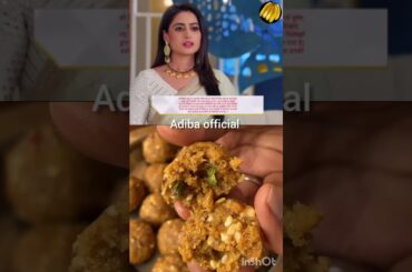 Patralekha marking healthy laddu | #shorts #patralekha #healthy #laddu #ghumhainkisikepyaarmein