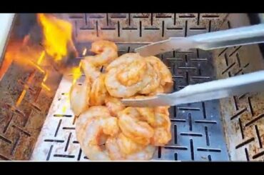 Fast Healthy Dinner #shrimp #easydinnerrecipe #glutenfree #lowcarb #grillingrecipe #dinnerideas #yum