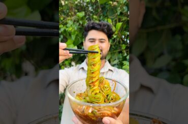 Korean cucumber salad || Spiral Cucumber