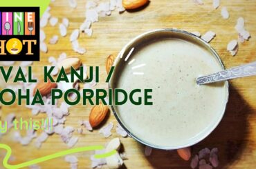 Aval Kanji | Flattened Rice Porridge | Poha Porridge|Weight Gain Recipes For Babies and Kids #shorts