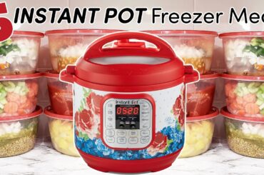 5 HEALTHY Freezer Meals for the Instant Pot and Crock Pot