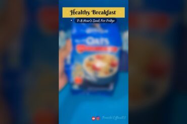 Healthy Protein Breakfast #youtubeshorts  #viralvideo #breakfast #protein #oats #healthyfood #vlog
