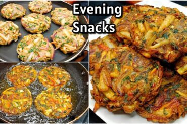 5 Minutes Evening Snacks | Vegetable Pancake Recipe | New Recipe | Easy Snacks Recipe/Pakora Recipe