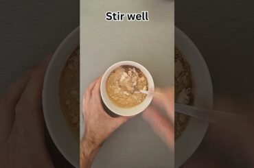 Microwave brownie recipe, only 170 calories #recipe #weightloss #shorts #food