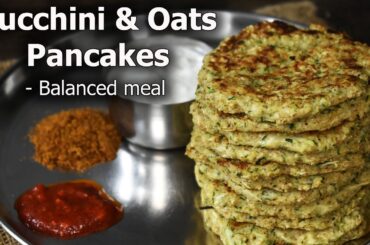 Zucchini Oat Pancakes: Healthy Breakfast Recipe!