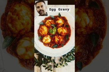 Egg Gravy | Egg Masala | lunch | Egg Curry | Protein Food | #healthy |Credits #drashwinvijay #shorts