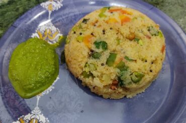 Easy Vegetable Upma Recipe | Morning Breakfast Recipe | Quick and Easy Indian Breakfast
