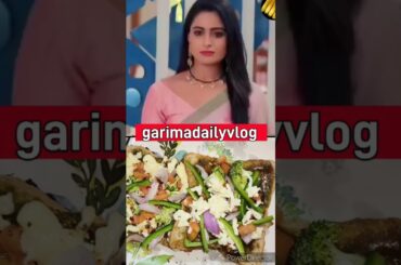 Virat ne diya sai ka sath!healthy bread pizza #ghumhaikisikeypyaarmeiin #food #sairat #healthylunch