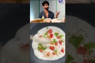 Shahid Kapoor's Favorite Healthy Breakfast# Uttapam recipe