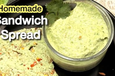 Healthy Sandwich Spread Recipe | best green spred for toast,wraps,tacos or roti-paratha |