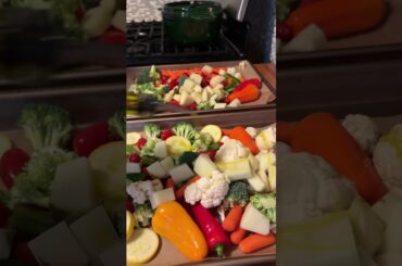 Healthy & Easy Meal Idea with a Veggie Tray