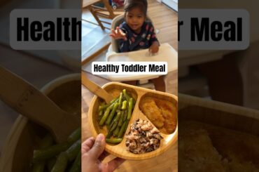 Healthy Toddler Meal! Easy Toddler Food Ideas #toddlermom #toddlermeals #toddlerfood #pickyeaters