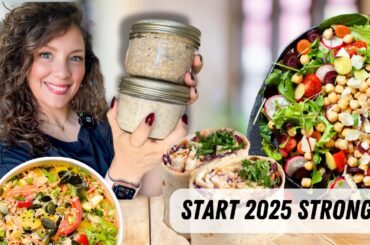 Start 2025 Strong: My Plant-Based Meal Plan for Weight Loss Success