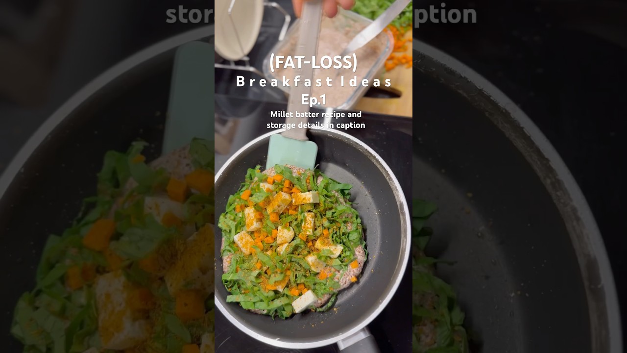 Fat loss breakfast Recipe Ragi Uttapum #youtube #youtubeshorts #fatloss #healthybreakfast #fitmom Fat loss breakfast Recipe Ragi Uttapum #youtube #youtubeshorts #fatloss #healthybreakfast #fitmom