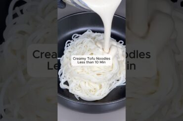 10-Minute Tofu Cold Noodles.Quick & Healthy Meal for Busy Folks! #quickrecipe #noodles #healthyfood