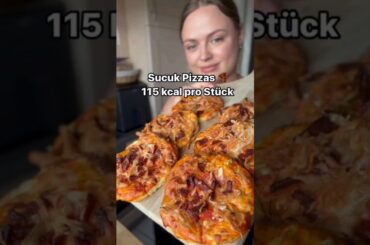 Healthy Sucuk and Cheese Flatbread | High-Protein Recipe #shorts #healthyeating