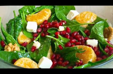 Winter Special Pomegranate & Orange Salad Recipe | The most Tasty and Healthy Salad to Loose Weight