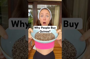 I Didn't Understand Why People Buy Quinoa #recipe #food #quinoarecipes a
