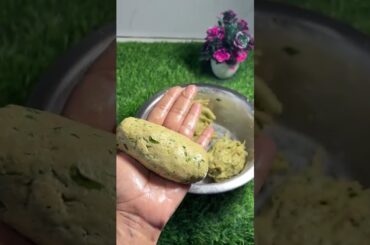 Bajare kay atta ki muthiya #gujarati  #muthiya  #teasnacks  #snacks  #healthy  #foodie  #homemade