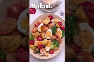 Easy Salad Recipes for a Quick and Healthy Meal #saladrecipe #foodrecipe #viralshorts