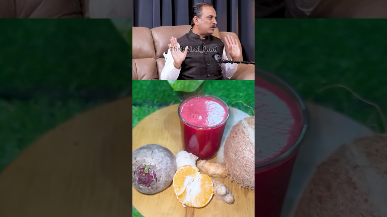 Acharya manish ji’s healthy juice #shorts#food#thatviralfood Acharya manish ji’s healthy juice #shorts#food#thatviralfood