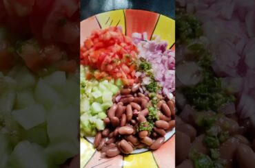 Healthy Kidney Beans Salad #saladrecipe #healthylifestyle #salad