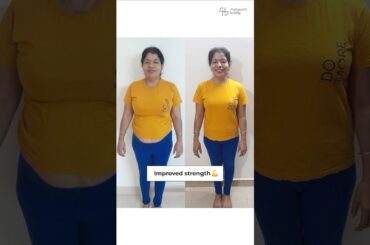 11 Kgs Tummy Fat Loss at Home (Thyroid case)