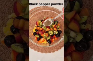 Best weight loss recipe/healthy fruit salad recipe/honey fruit chaat #trending #shorts #ramadan