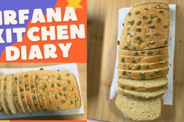 Soft and Healthy Whole Wheat Bread @irfanakitchendiary