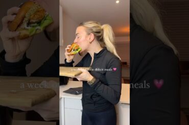 a week of calorie deficit meals