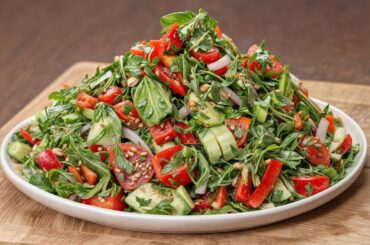 BLOOD SUGAR drops immediately! This salad recipe is a real treasure! Diabetes-friendly meal.