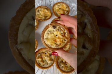Julienne in Tartlets Is a delicious snack! #recipe #food #health