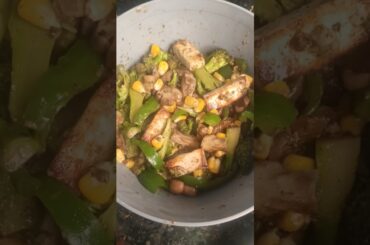 Sauteed vegetables salad recipe #homemade #foodshorts #saladrecipe #recipes #viralfood #healthy #eat