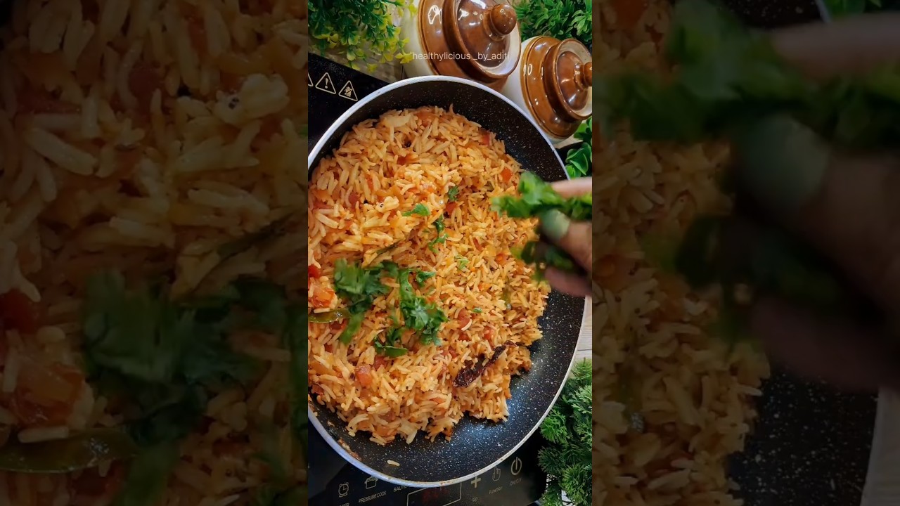 The Best Tomato Rice Recipe – Easy, Delicious, One Pot! | Ep.11/30 #shorts The Best Tomato Rice Recipe - Easy, Delicious, One Pot! | Ep.11/30 #shorts