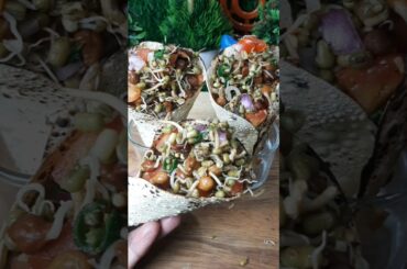 healthy breakfast |ankurit moong chaat recipe#food#shorts#recipe