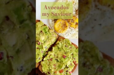 Secret to easy tasty avocado toast| healthy option on lazy mornings #shorts #avocado #avocadotoast