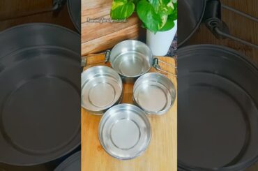 Today's lunch box recipe/ chapathi & veg kurma / millet laddu #shortsfeed #shorts #lunchideas #vijay