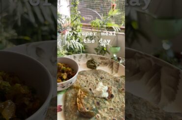 #indian#flatbread #indianbread #breakfast #healthy #veggies #subscribe #recipe #explorepage#trending