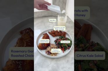 Gut-Healthy Festive Dinner #mymoderndose #guthealth #fiber #supplements #probiotics #recipes