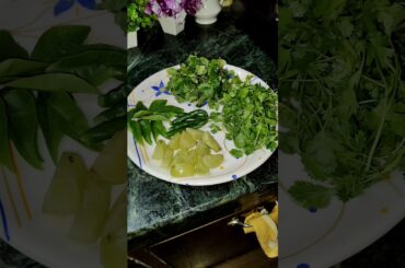 Dr.Manish Acharya's Healthy green chutney recipe #green chutney recipe #easy and tasty # fast recipe