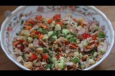 Protein Salad | Red Poha Salad | Healthy  Weightloss Salad | Salad Recipes @TelugintiVanta