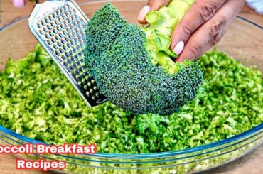Broccoli Breakfast Recipes | Healthy Breakfast Ideas | Dinner Recipes Indian Vegetarian| Snacks