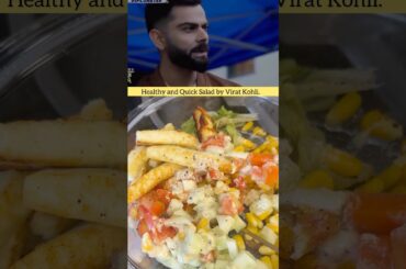 Delicious and Healthy Salad by Virat Kohli #shorts #salad #healthylifestyle #viratkohli