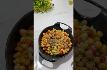 Chickpeas & lettuce salad #healthy food #food #recipe #shorts #shortvideo #shortsfeed #trending #yt